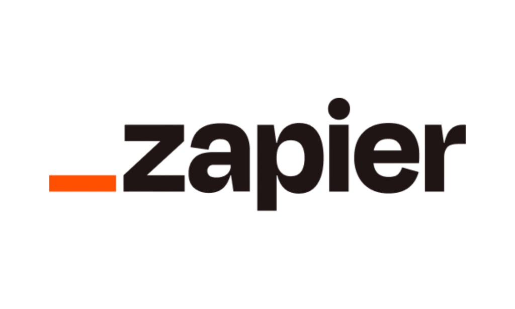 Zapier logo, workflow automation software